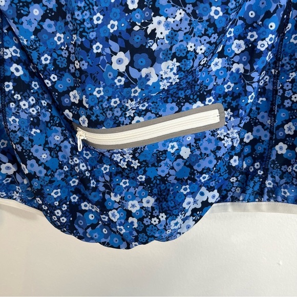 Tory Burch Blue Floral Jacket - Picture 9 of 9
